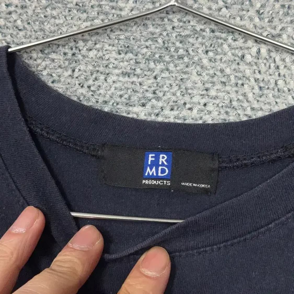 FRMD 스누피 네이비 반팔 티 상품이미지3