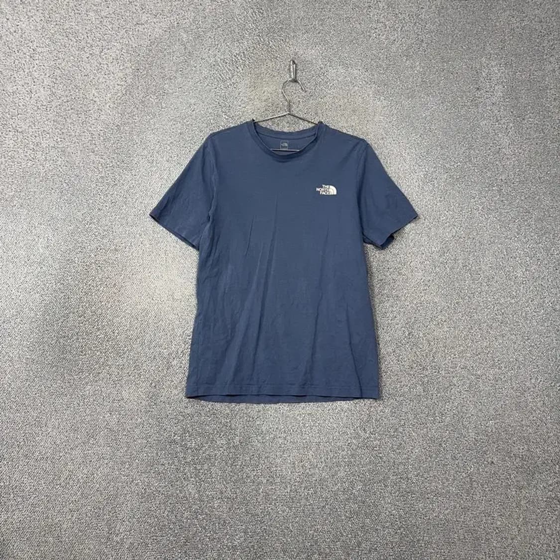 노스페이스 로고 남성 네이비 반팔 티 L 상품이미지1