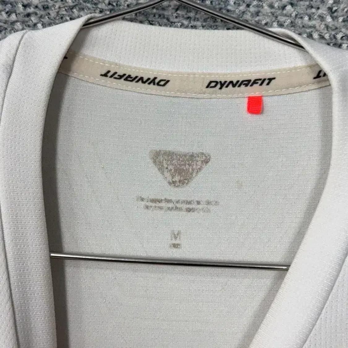 다이나핏 빅로고 기능성 화이트 반팔 티 M 상품이미지3