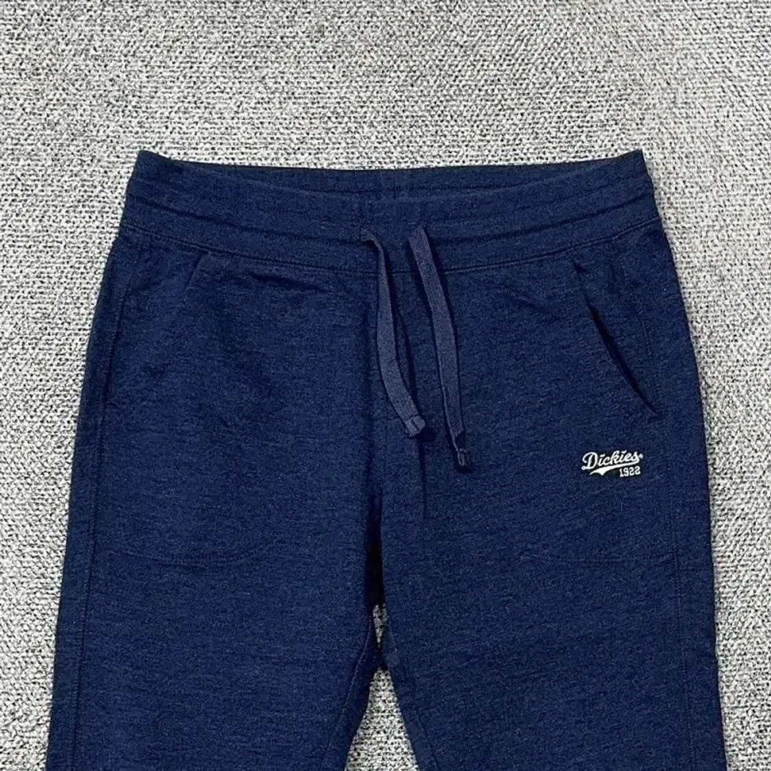 디키즈 로고 네이비 7부 조거팬츠 S 상품이미지3