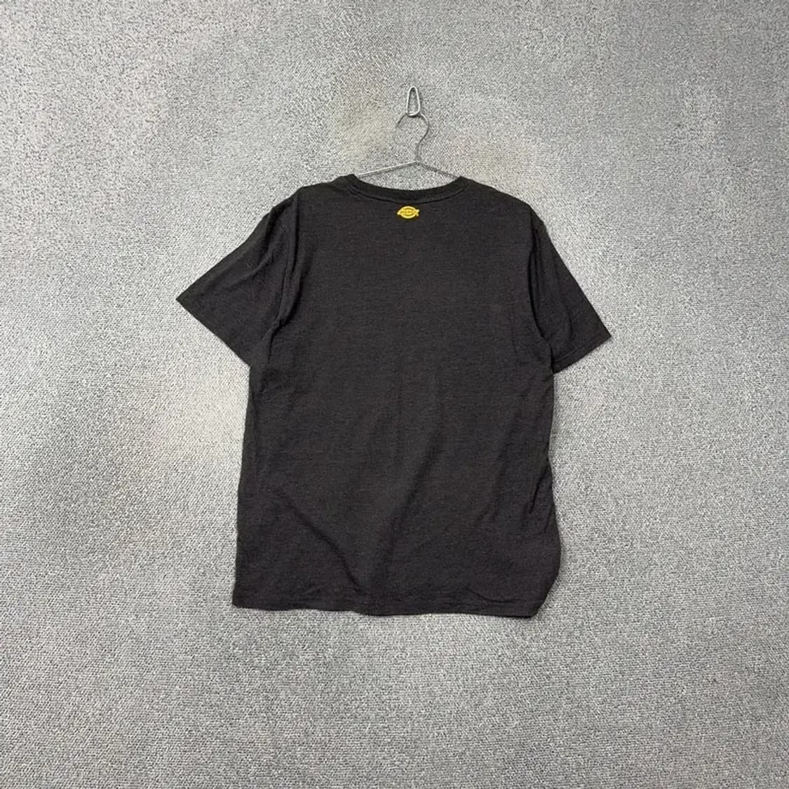 디키즈 로고 프린팅 차콜 캐주얼 반팔 티 XL 상품이미지2