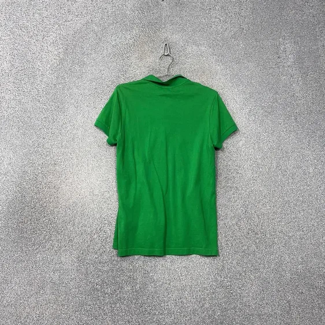 라코스테 여성 로고 그린 반팔 카라티 100 상품이미지2