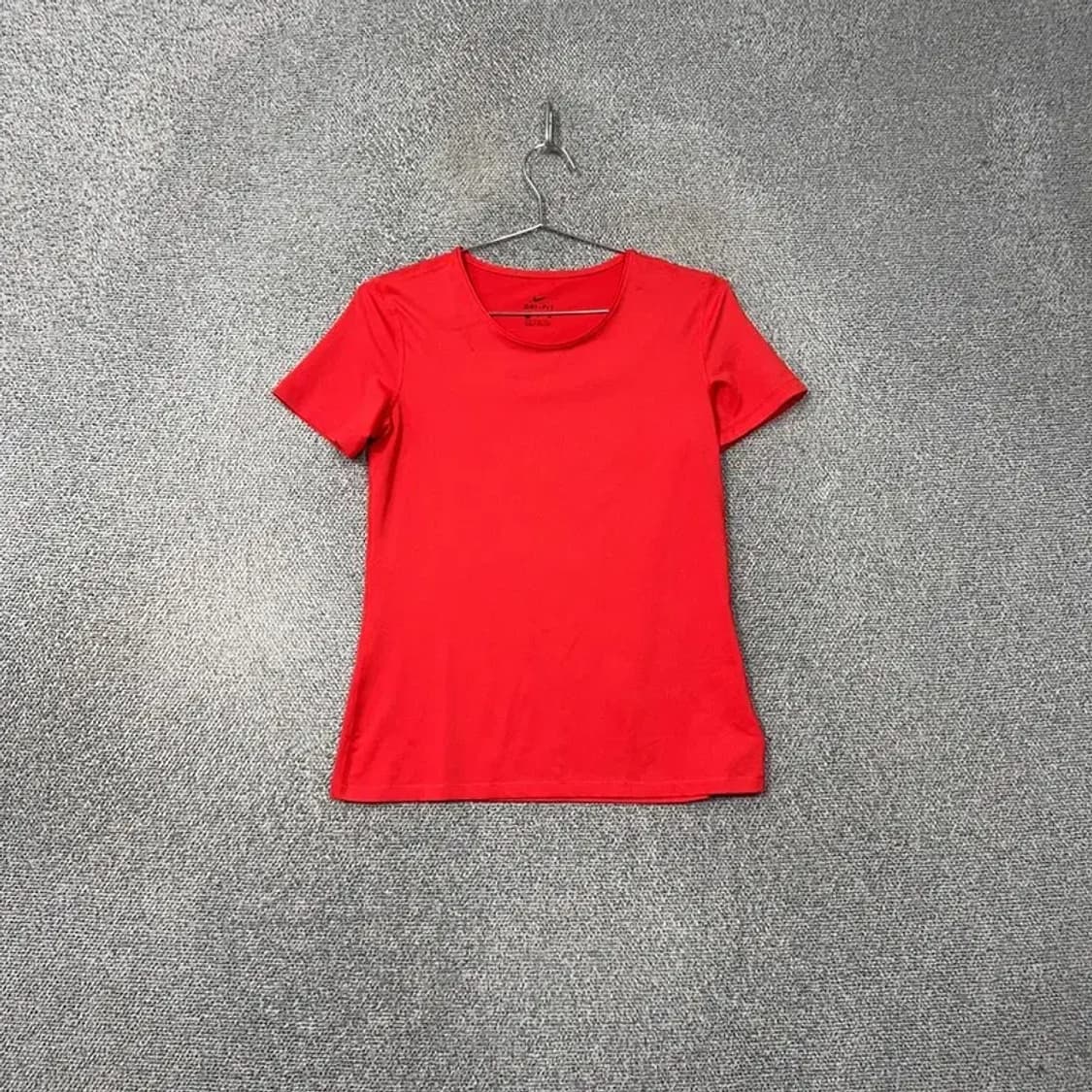 나이키 드라이핏 여성 레드 반팔 티 S 상품이미지1