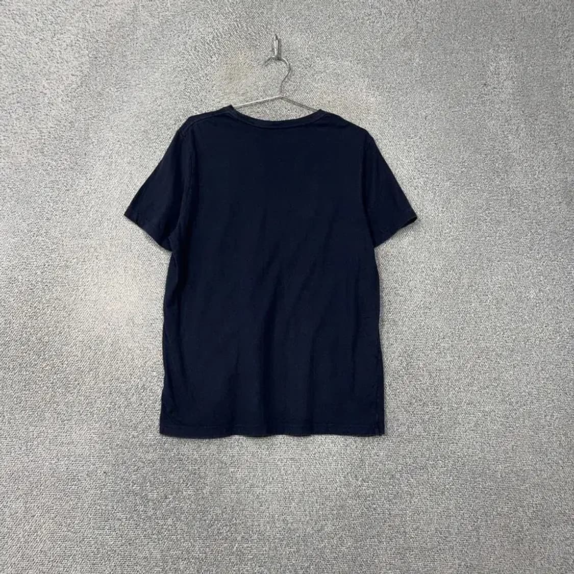 타미힐피거 네이비 로고 캐주얼 코튼 반팔티 M 상품이미지2