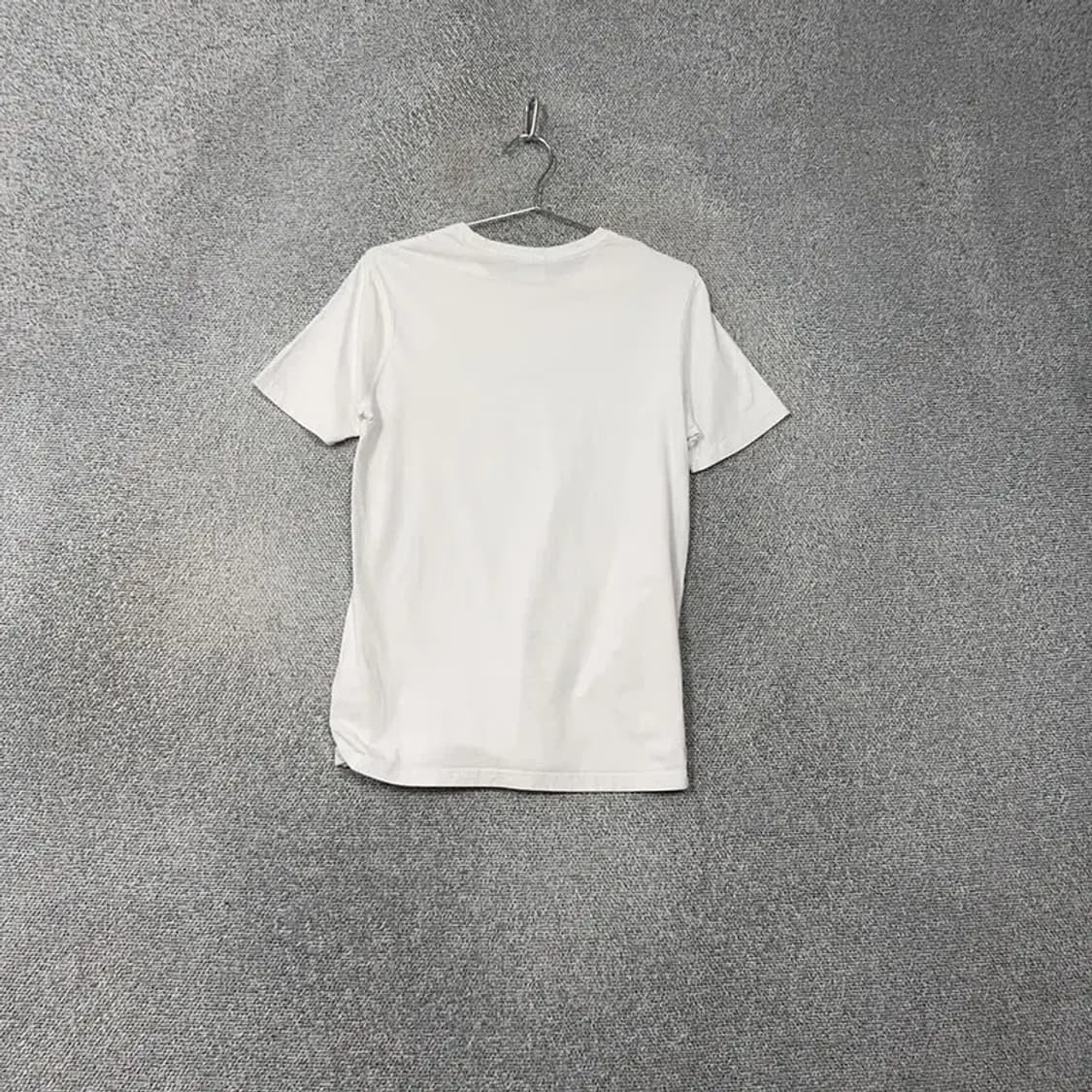 푸마 프린팅 화이트 로고 코튼 반팔티 S 상품이미지2