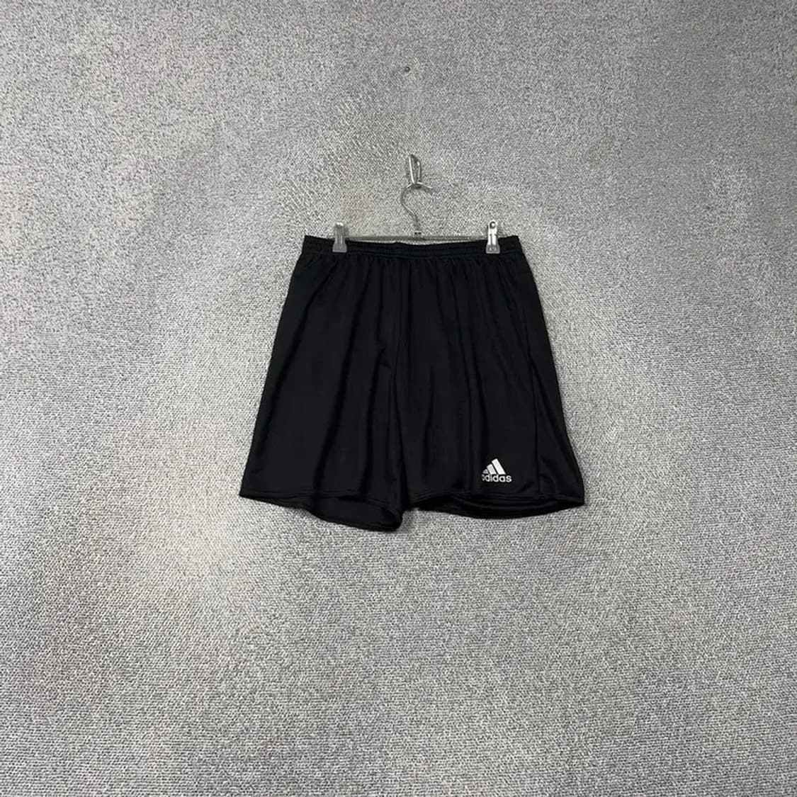 아디다스 블랙 로고 기능성 운동 반바지 110 상품이미지1