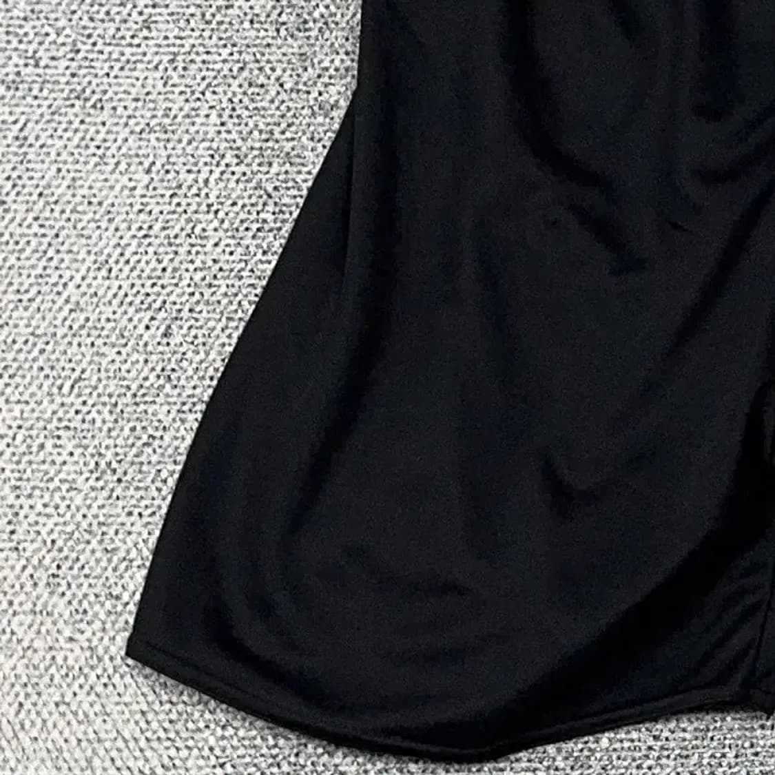 아디다스 블랙 로고 기능성 운동 반바지 110 상품이미지3