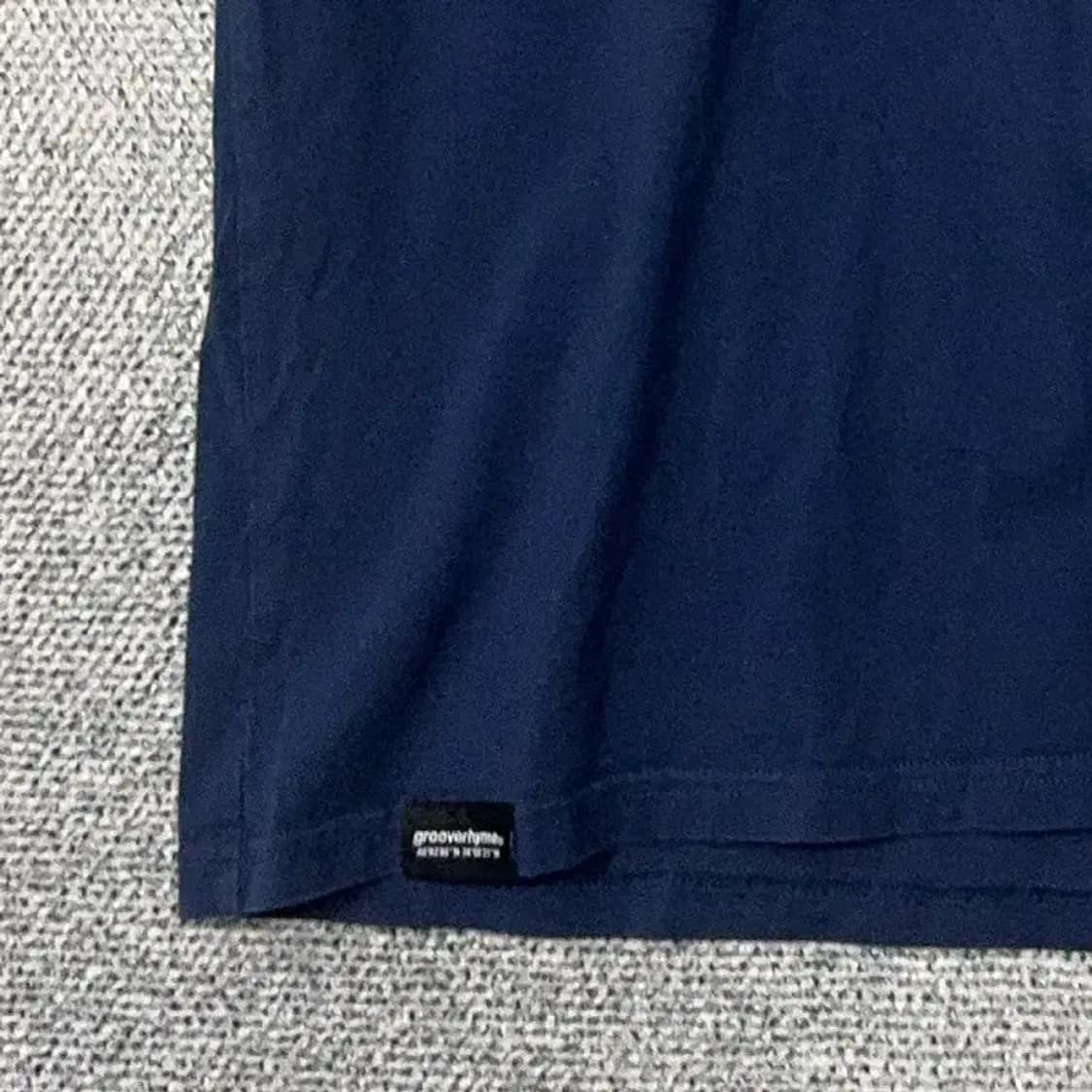 그루브라임 로고 코튼 캐주얼 반팔티 XL 상품이미지4