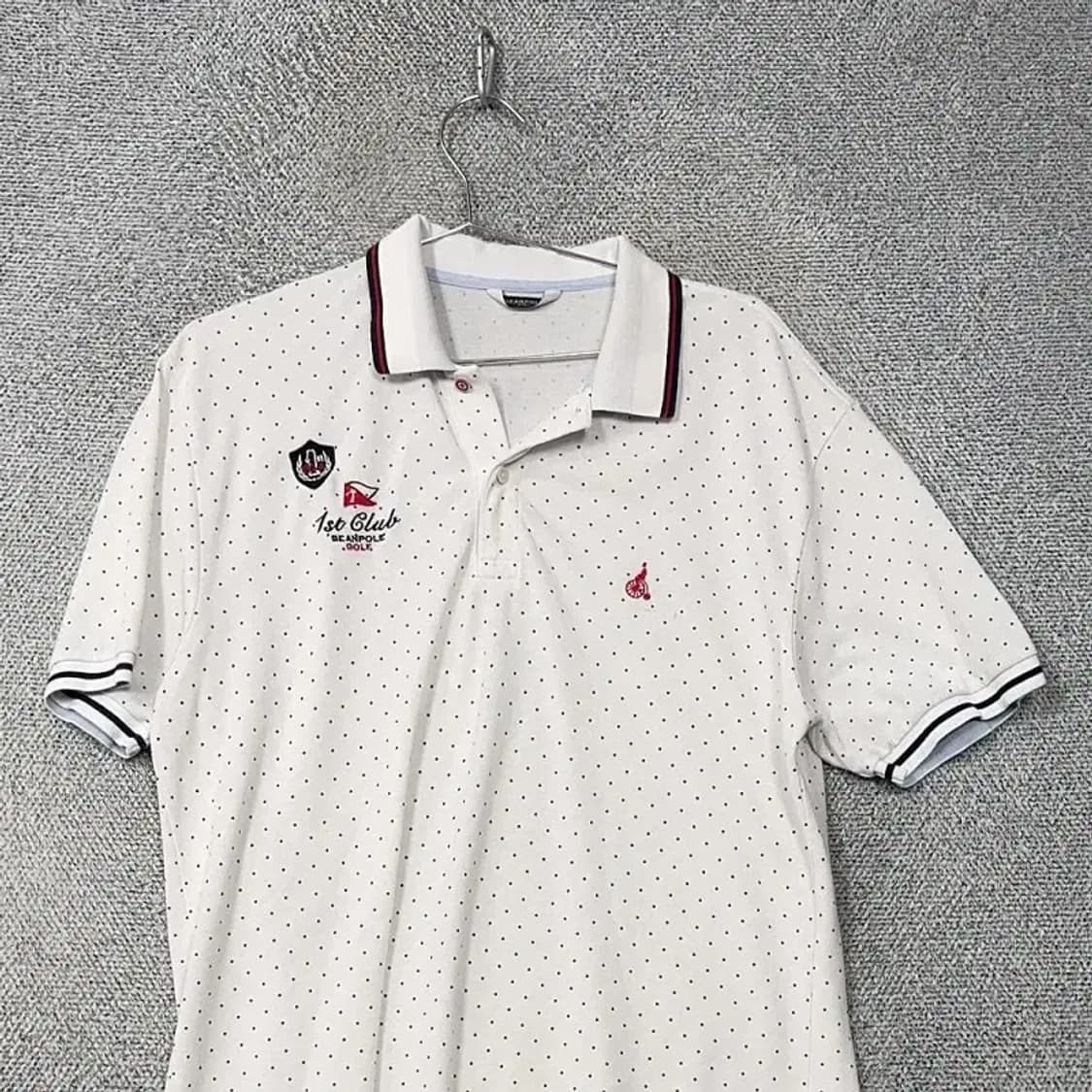 빈폴 골프 도트 로고 남성 반팔 카라티 105 상품이미지3