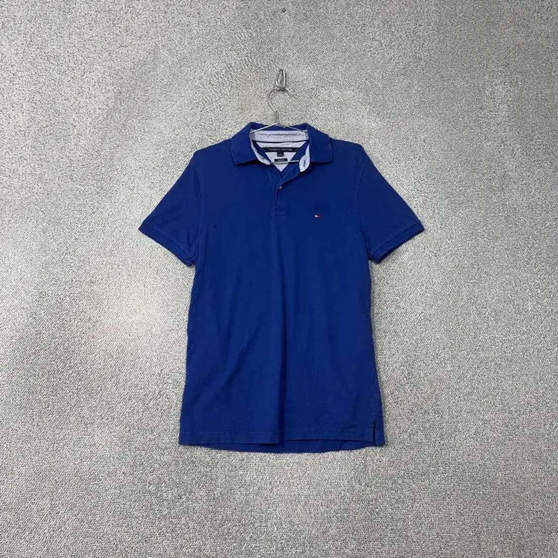 타미힐피거 네이비 로고 남성 반팔 카라티 M 상품이미지1