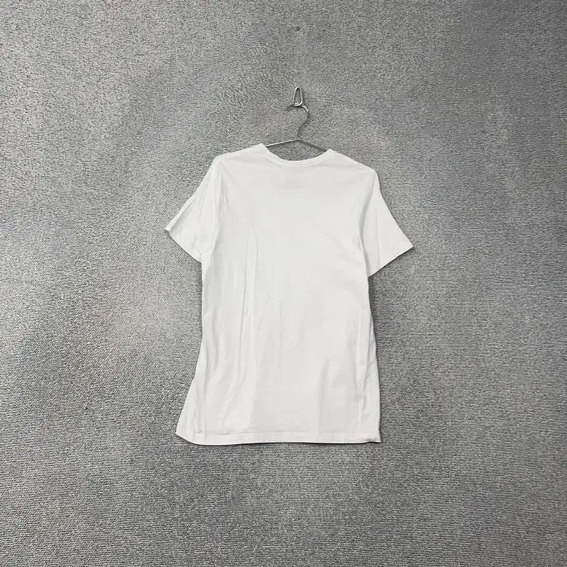 타미힐피거 화이트 캐주얼 로고 남성 반팔티 S 상품이미지2