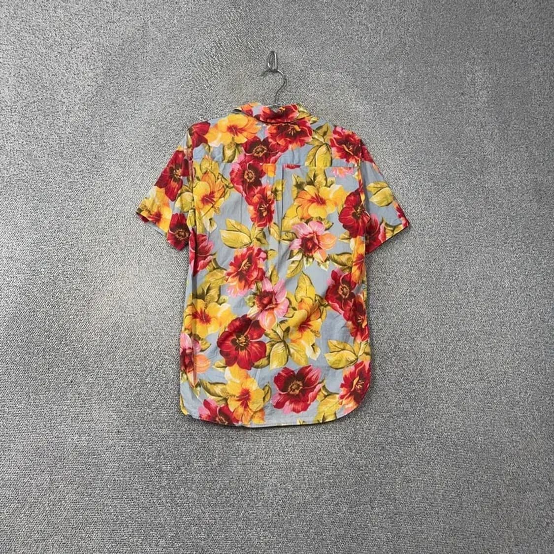 타미힐피거 플라워 패턴 남성 하와이안 셔츠 S 상품이미지2