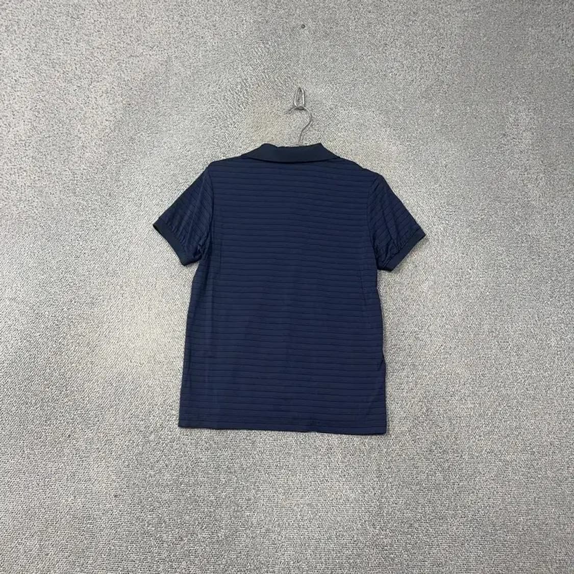 노스페이스 로고 네이비 남성 기능성 반팔 카라티 90 상품이미지2