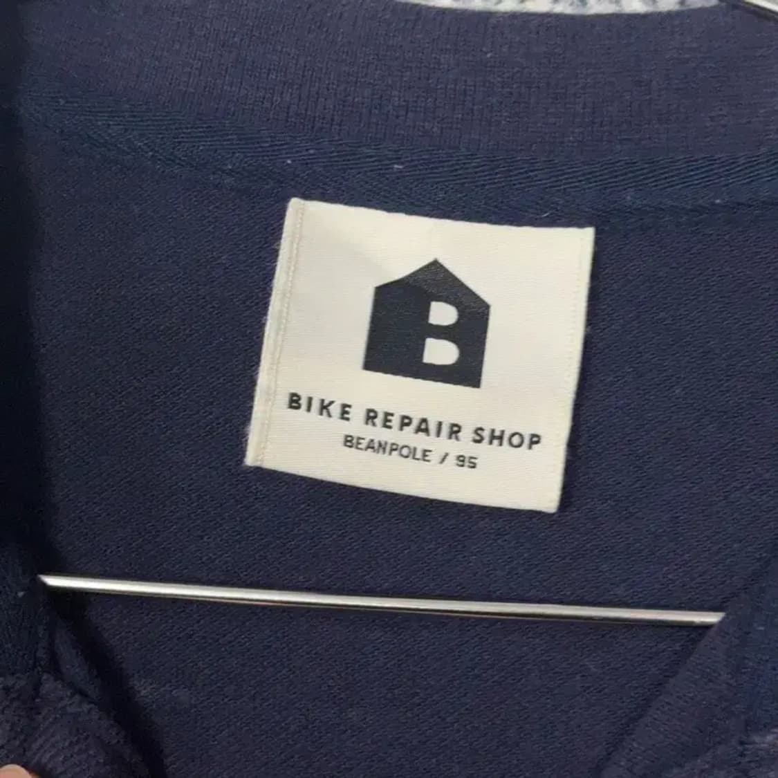 빈폴 네이비 도트 남성 반팔 카라티 95 상품이미지3