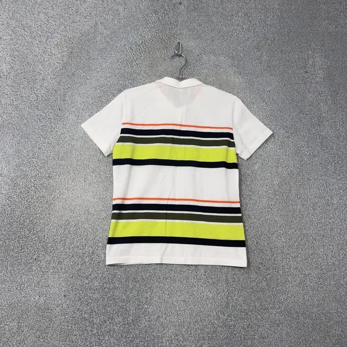 해지스 스트라이프 골프 로고 남성 기능성 반팔 카라티 95 상품이미지2