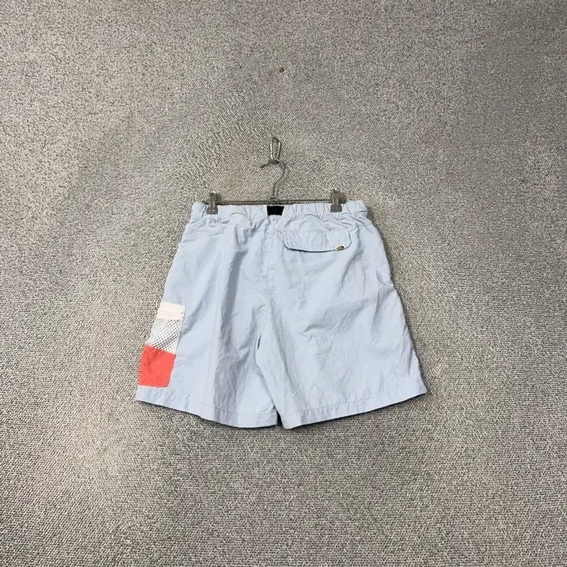 노스페이스 라이트 블루 빈티지 포켓 나일론 반바지 75 상품이미지2