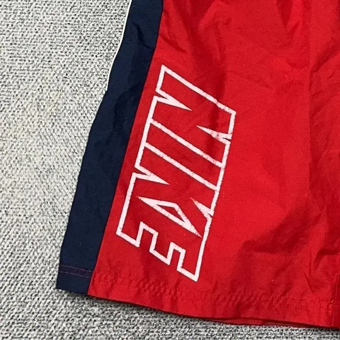 나이키 프린팅 로고 레드 기능성 남성 반바지 XL 상품이미지3