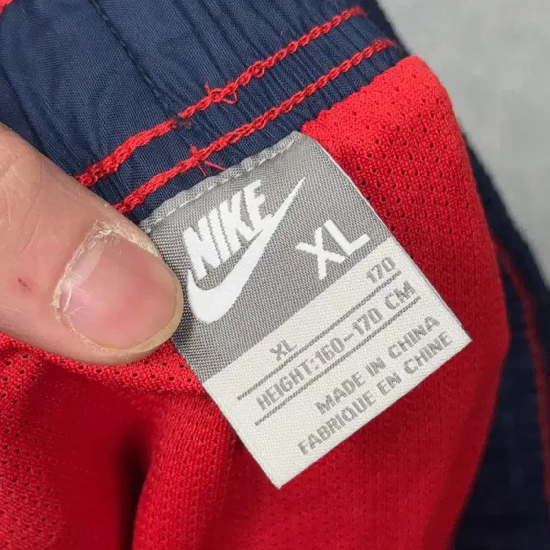 나이키 프린팅 로고 레드 기능성 남성 반바지 XL 상품이미지5