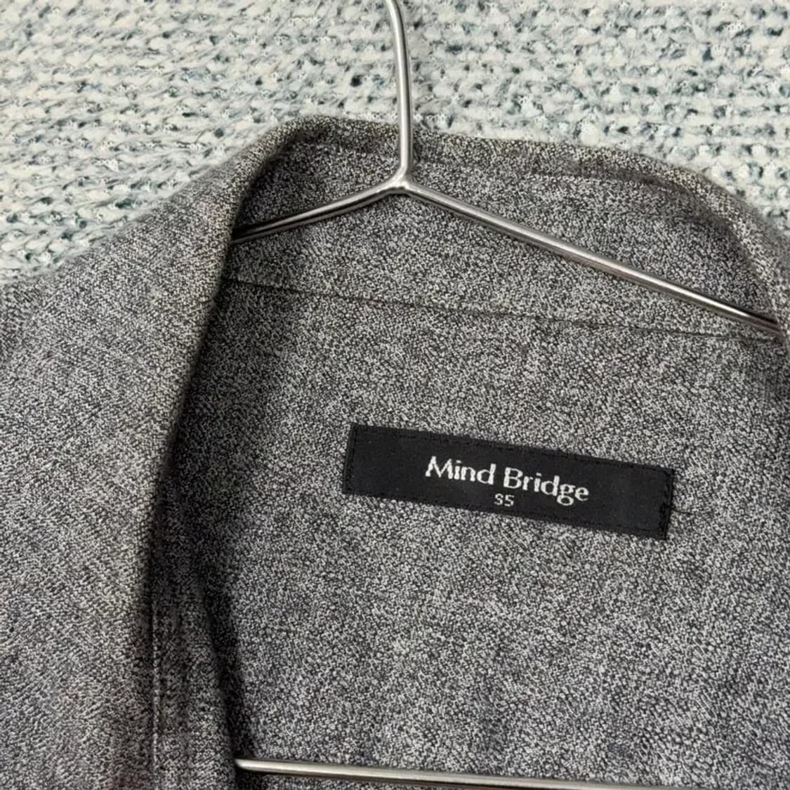 마인드브릿지 그레이 남성 캐주얼 셔츠 95 상품이미지3