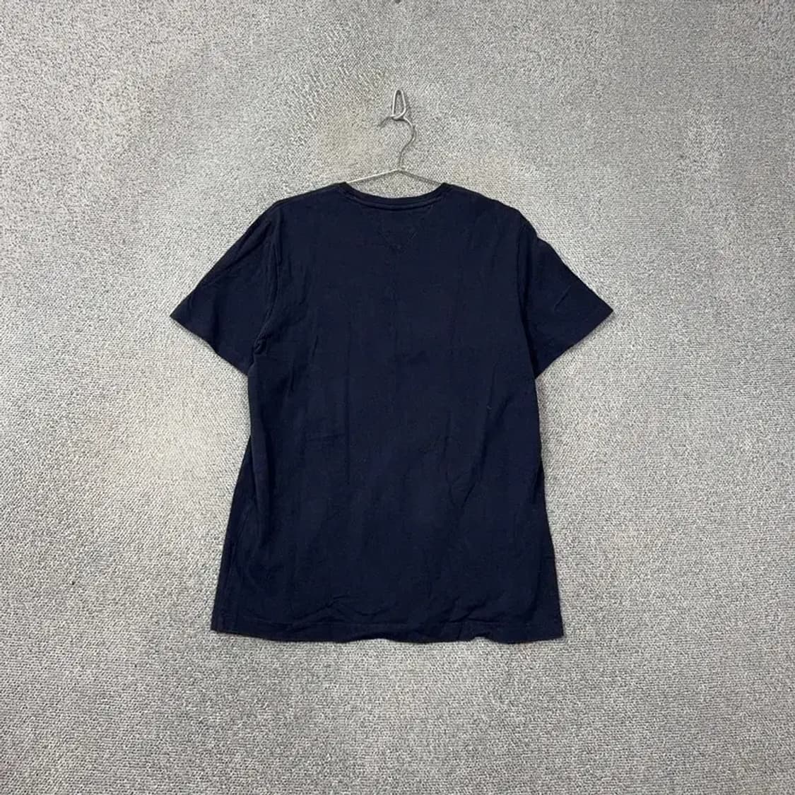 타미힐피거 네이비 로고 캐주얼 코튼 반팔티 L 상품이미지2