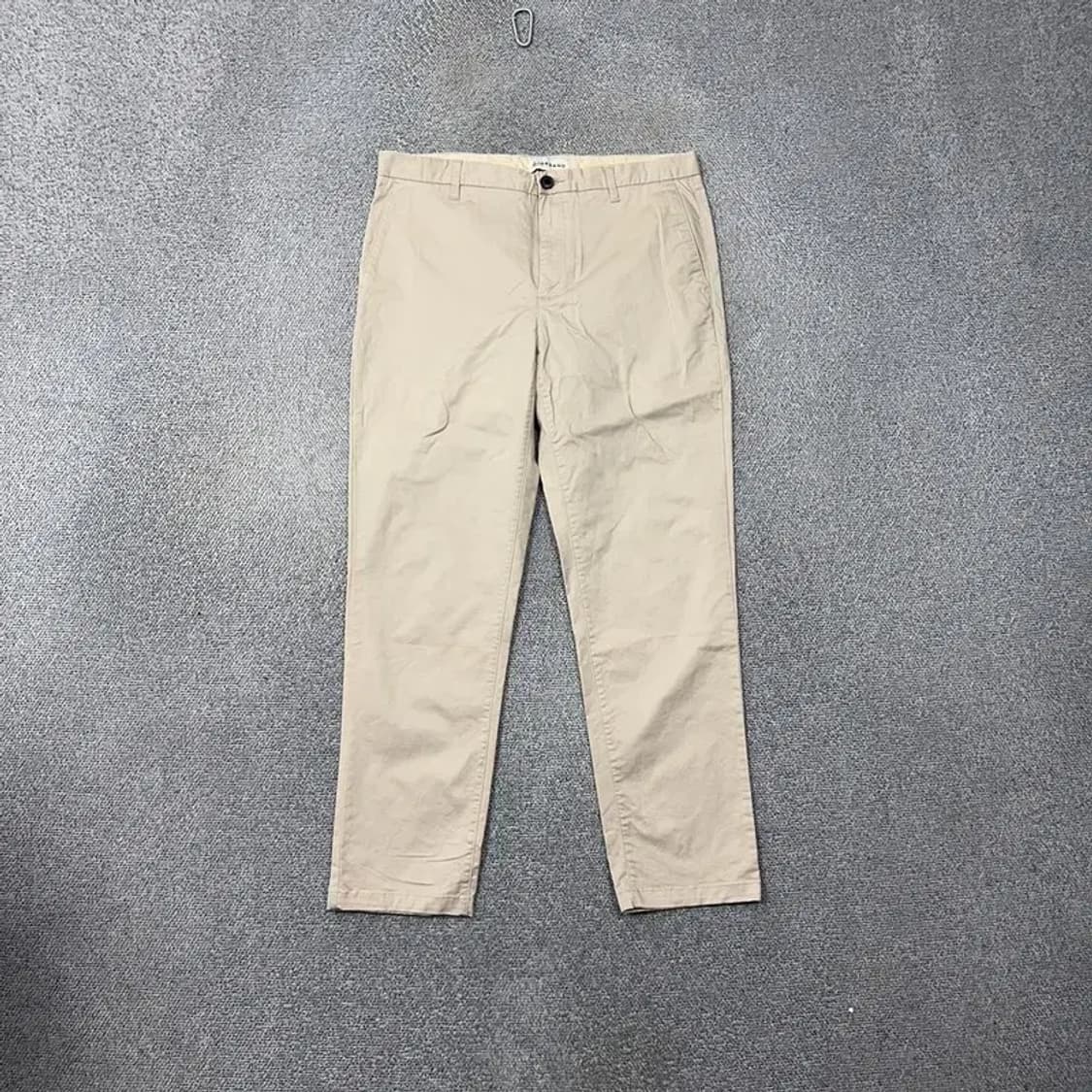 지오다노 남성 연베이지 치노팬츠 34 상품이미지1
