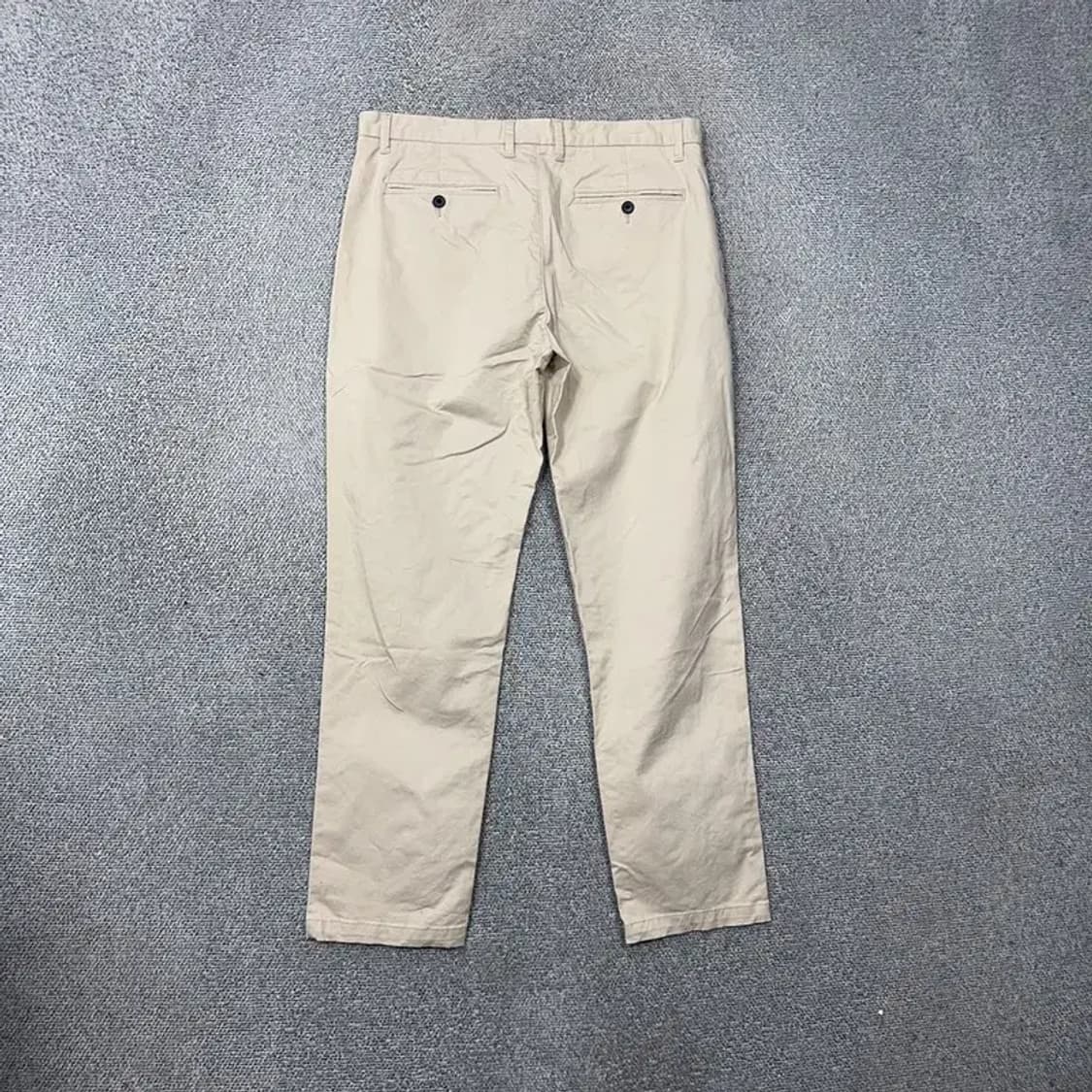 지오다노 남성 연베이지 치노팬츠 34 상품이미지2
