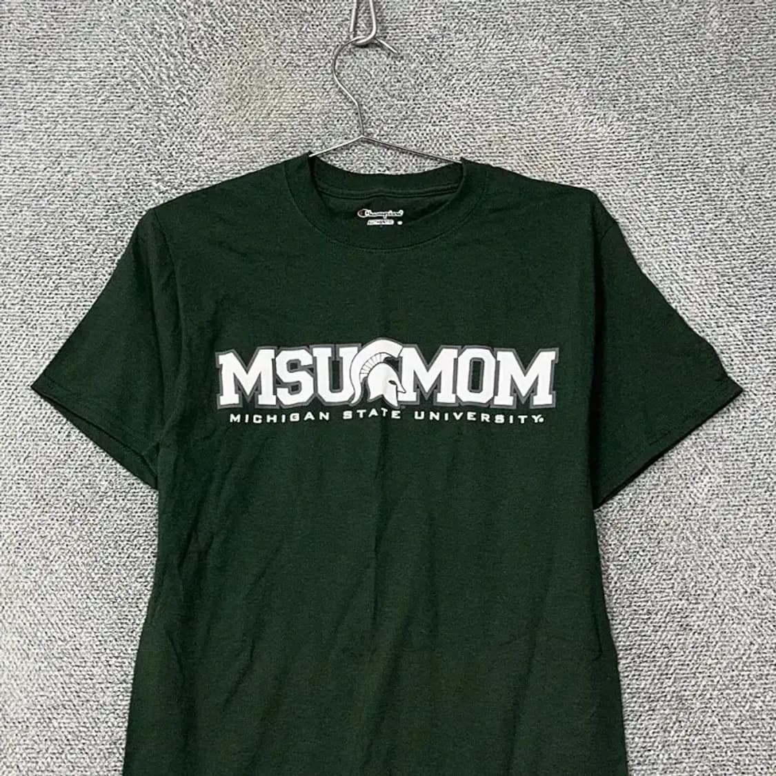 챔피온 프린팅 스펠 로고 그린 반팔 티 S 상품이미지3