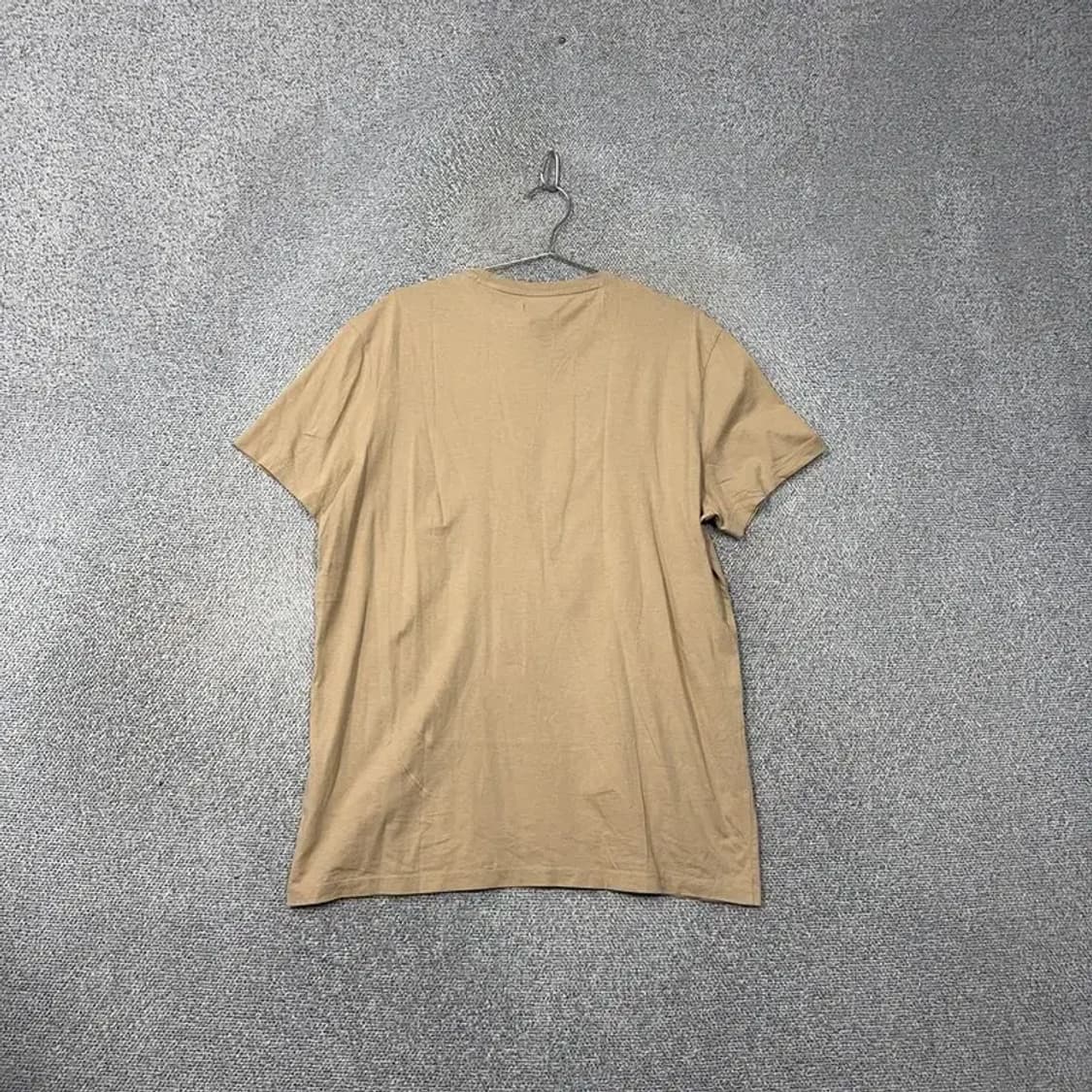 캘빈클라인 프린팅 스펠 로고 베이지 반팔 티 XL/TG/EG 상품이미지2