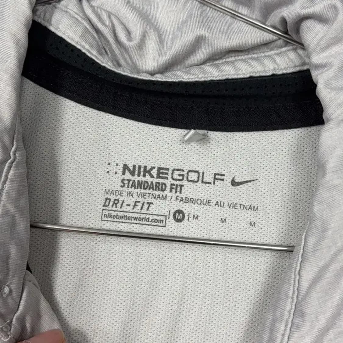 나이키 골프 드라이핏 로고 기능성 반팔 카라티 M 상품이미지3