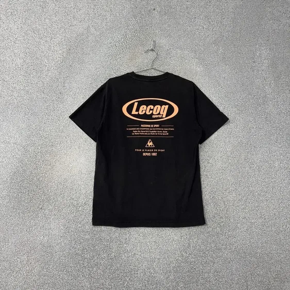 르꼬끄 로고 백프린팅 남성 반팔티 M 상품이미지1