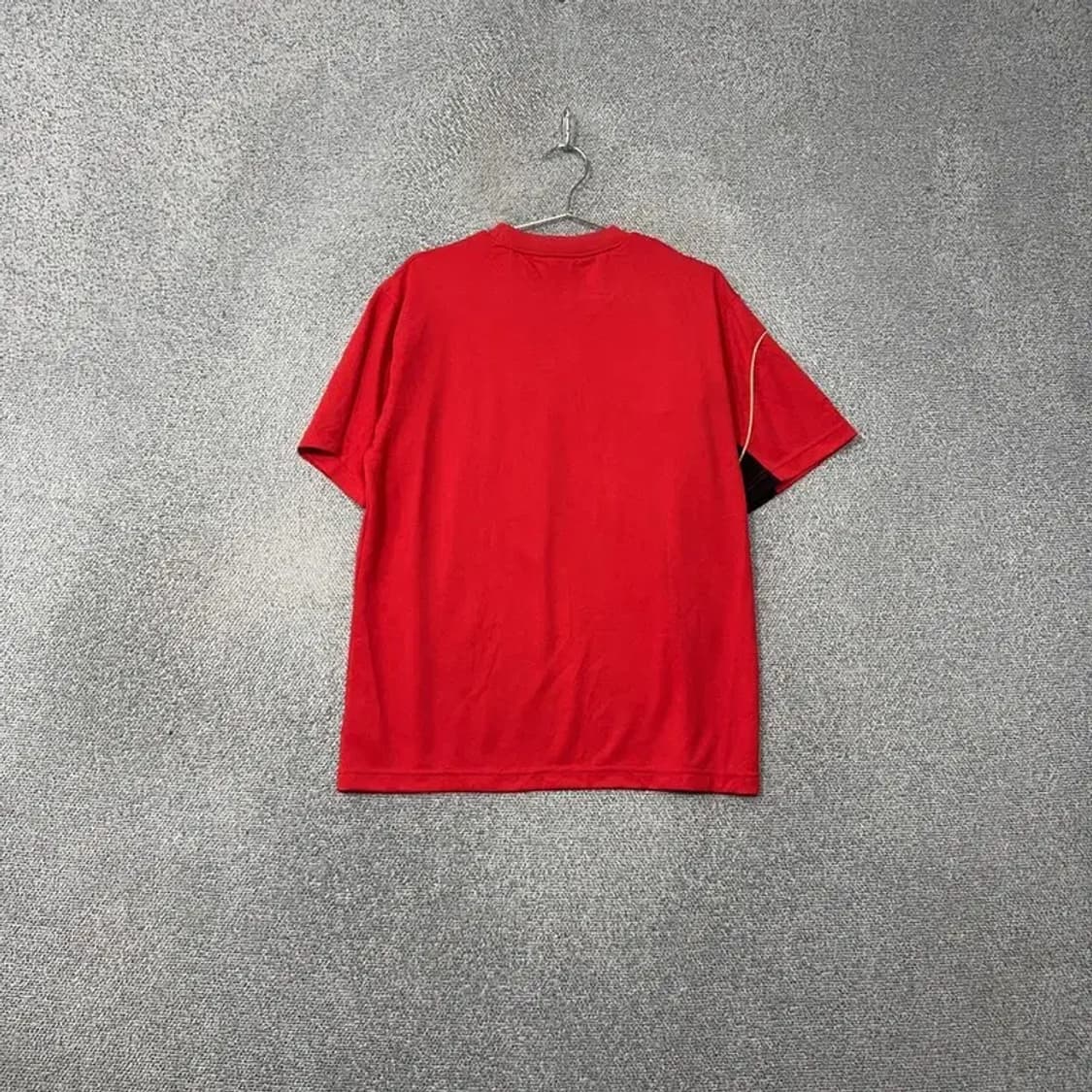 디아도라 기능성 운동 프린팅 레드 반팔 티 100 상품이미지2