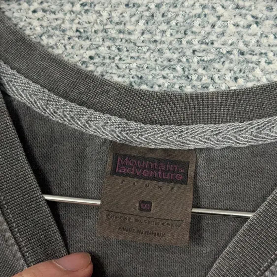 마운틴 어드벤쳐 빈티지 피그먼트 오버핏 반팔티 XXL 상품이미지4