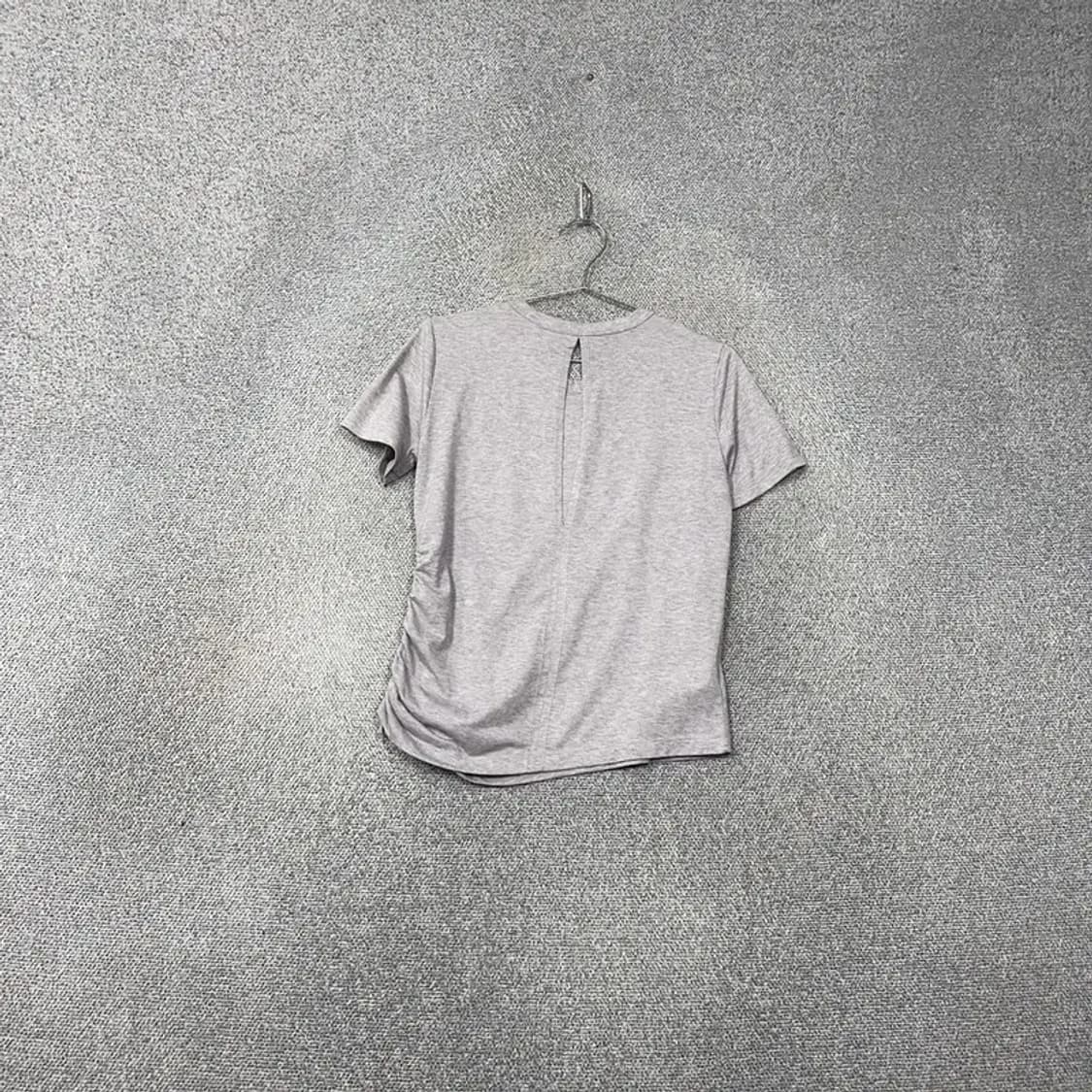 나이키 라이트 그레이 여성 운동 기능성 반팔티 S 상품이미지2