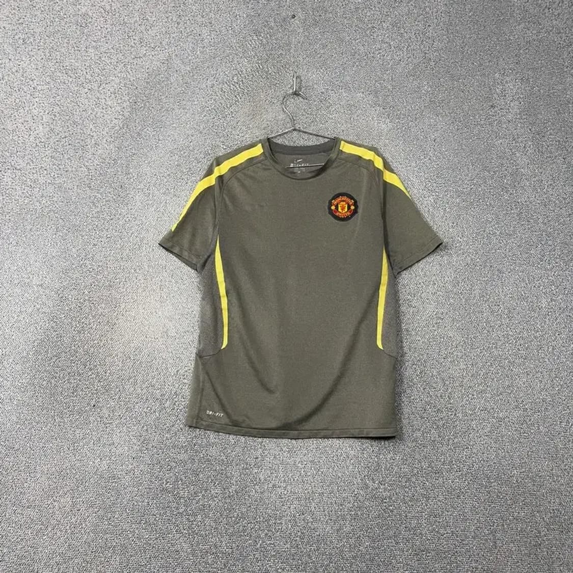 나이키 로고 맨체스터유나이티드 그레이 기능성 반팔 티 L 상품이미지1