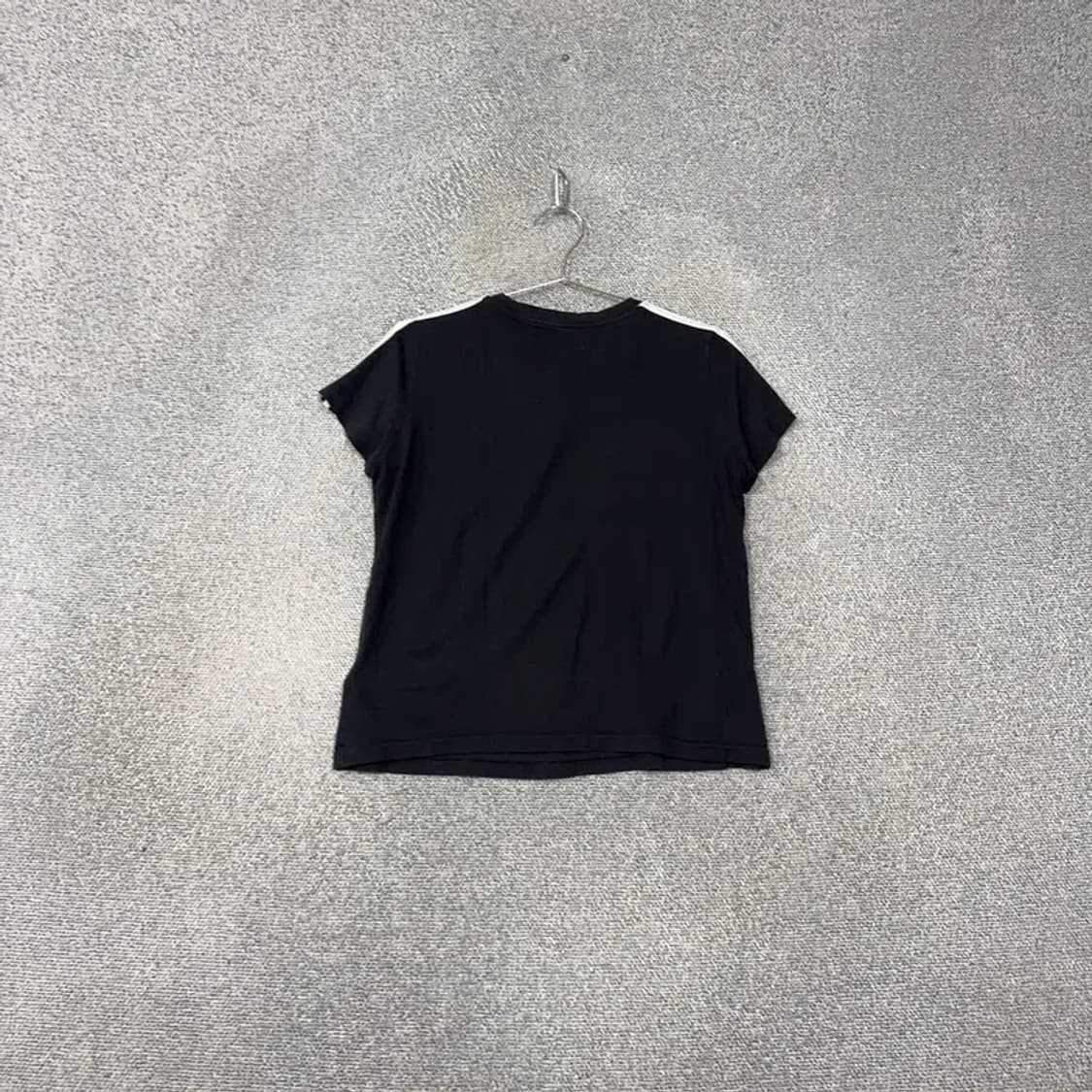 아디다스 스펠 로고 삼선 코튼 반팔티 L 상품이미지2