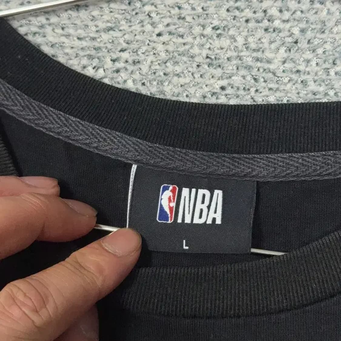 NBA 골든 스테이트 로고 오버핏 반팔티 L 상품이미지3