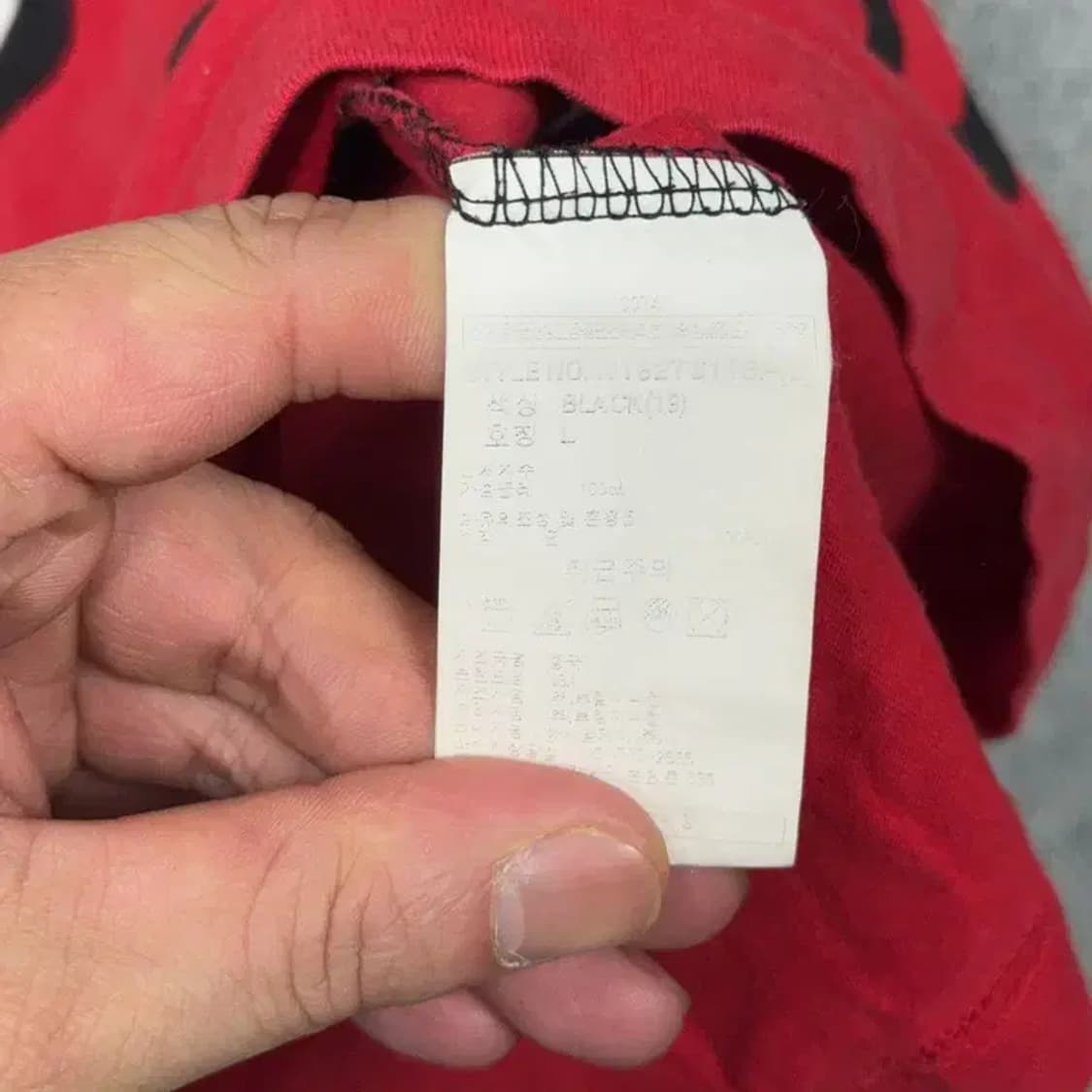 NBA 골든 스테이트 로고 오버핏 반팔티 L 상품이미지4