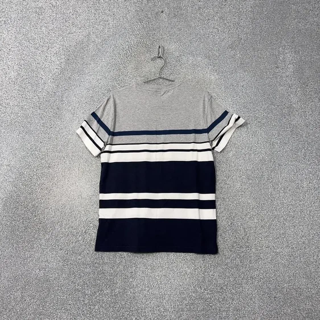 빈폴 스트라이프 라이트 그레이 반팔 티 100 상품이미지2