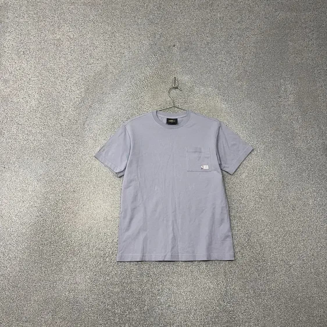 NBA 심플 포켓 로고 캐주얼 반팔티 S 상품이미지1