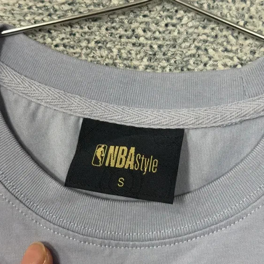 NBA 심플 포켓 로고 캐주얼 반팔티 S 상품이미지3