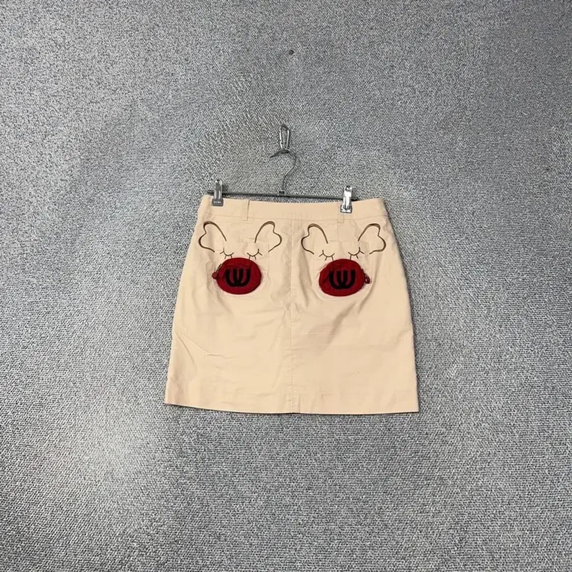 MU 스포츠 베이지 미니스커트 38 상품이미지2
