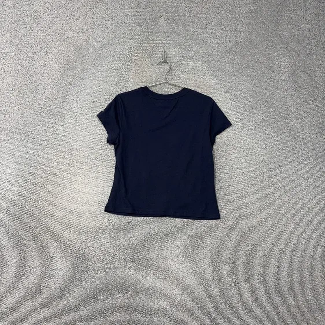 타미 진스 프린팅 네이비 여성 숏 반팔티 L 상품이미지2