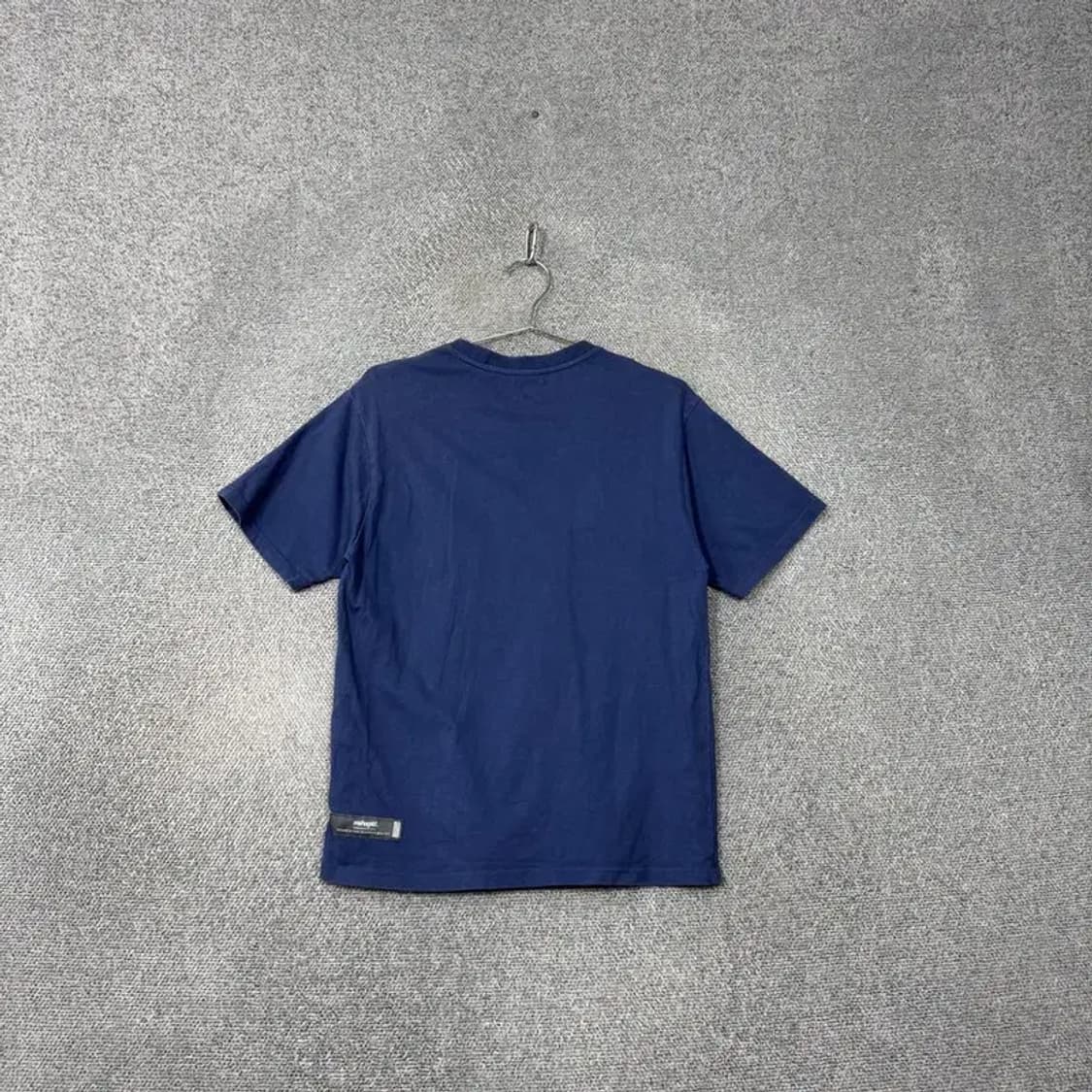 마하그리드 스펠 로고 프린팅 네이비 반팔티 S 상품이미지2