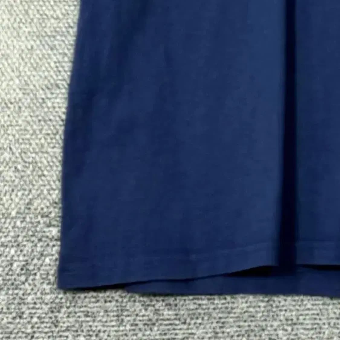 마하그리드 스펠 로고 프린팅 네이비 반팔티 S 상품이미지4