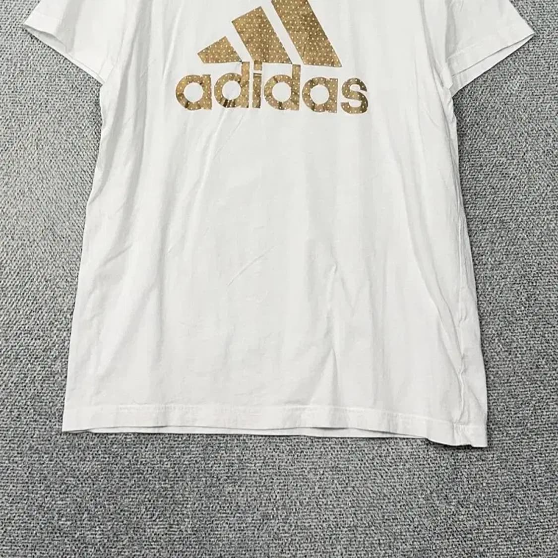 아디다스 오리지날 빅로고 빅사이즈 화이트 반팔 티 3XL 상품이미지4