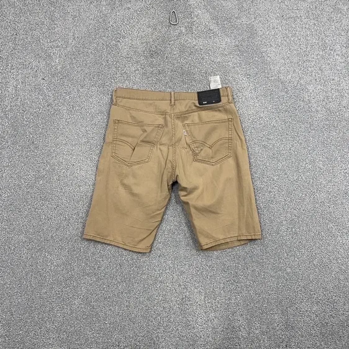 리바이스 베이지 남성 코튼 반바지 31 상품이미지2