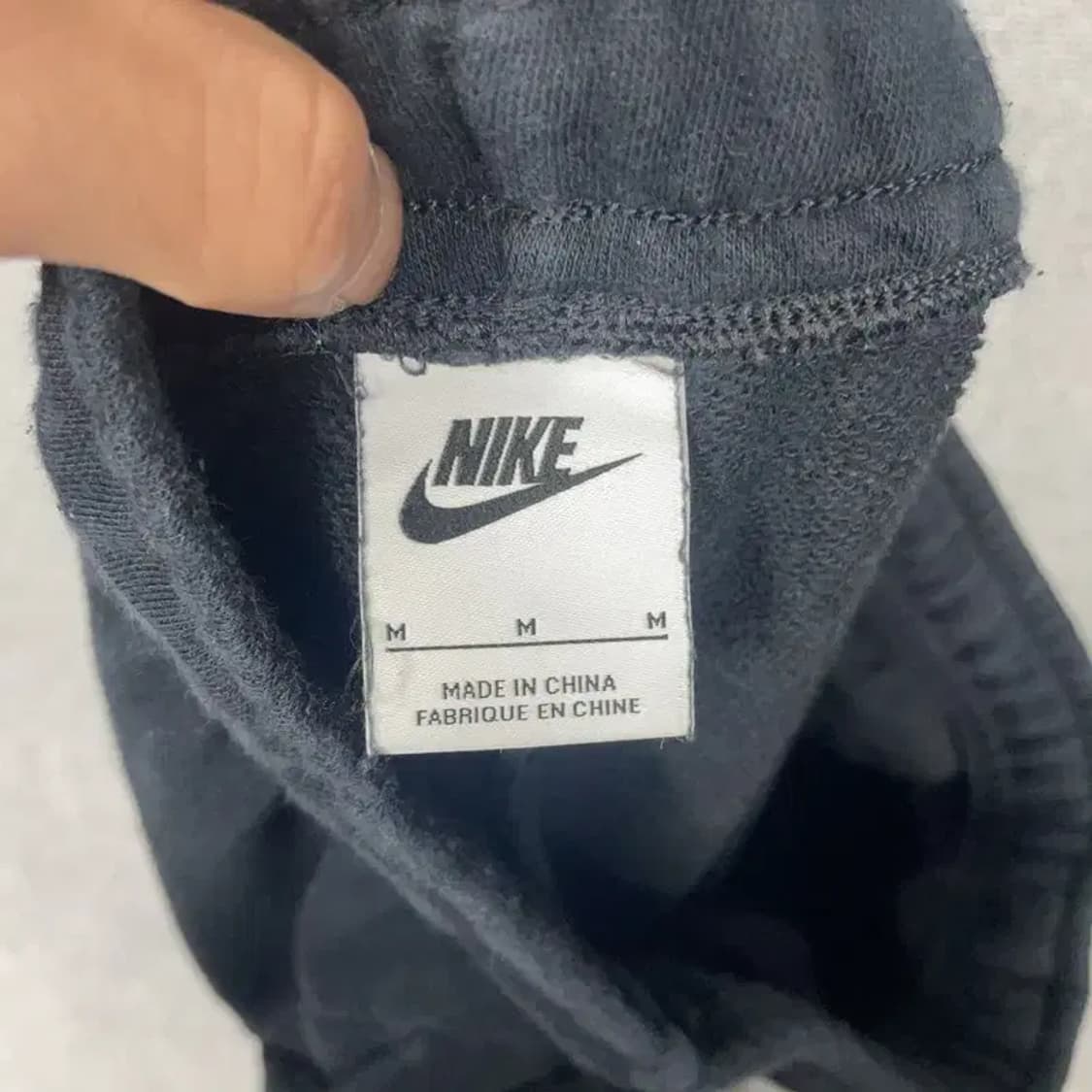 나이키 네이비 로고 스우시 조거팬츠 M 상품이미지5