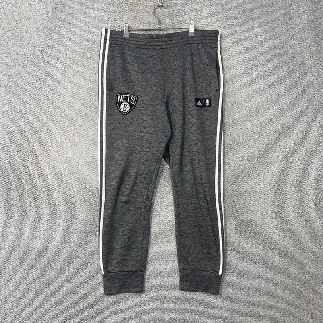 아디다스 그레이 NBA 브룩클린 남성 조거팬츠 105 상품이미지1