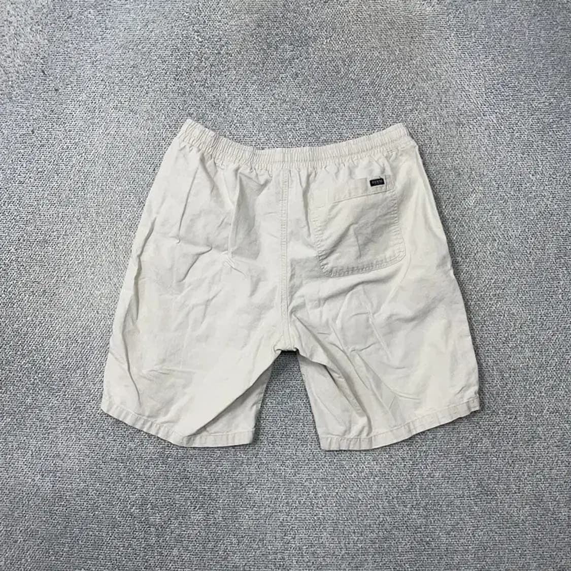 퀵실버 연베이지 로고 코튼 반바지 XL 상품이미지2