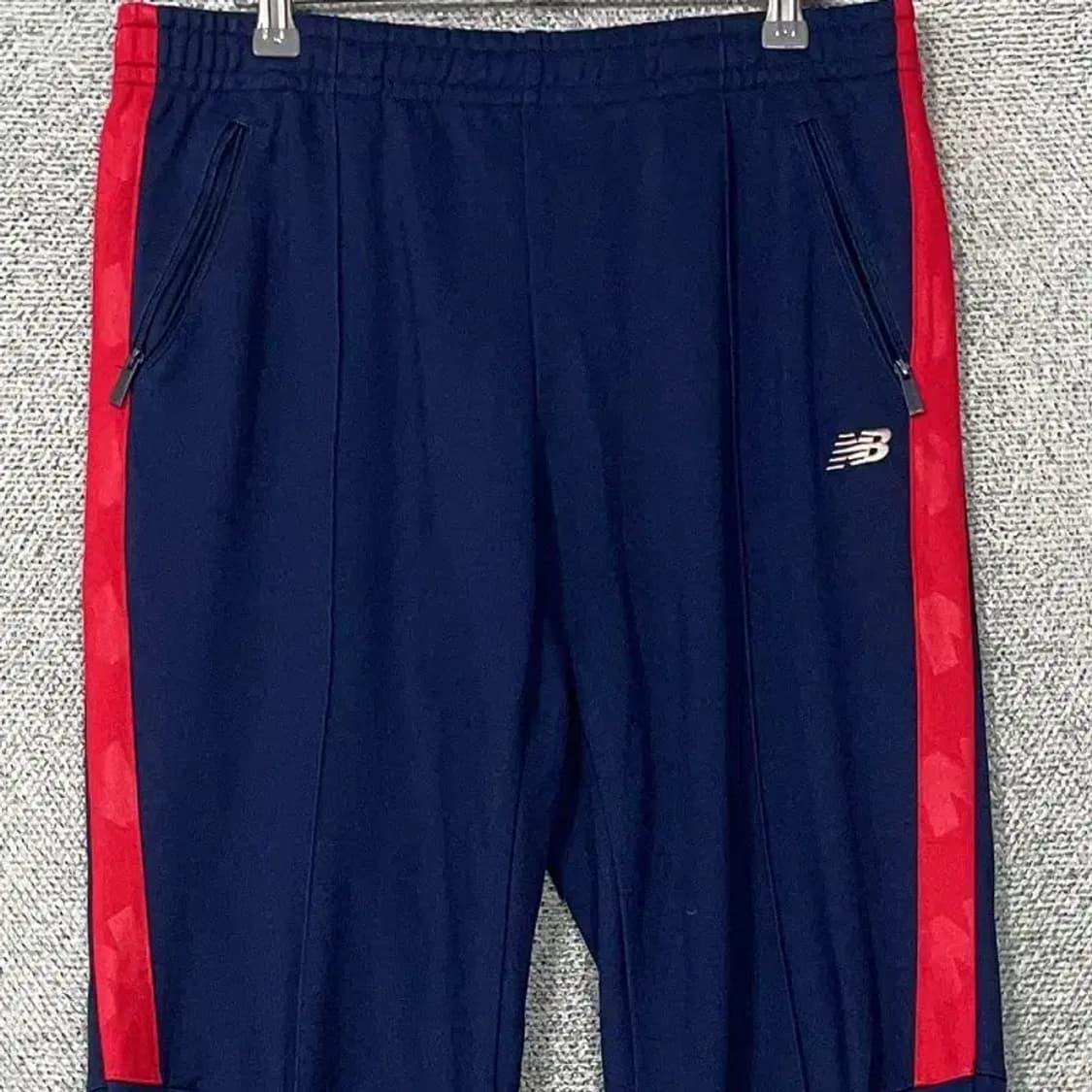 뉴발란스 네이비 로고 기능성 트레이닝 팬츠 80 상품이미지3